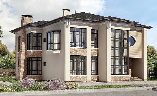 300-005-Л Проект двухэтажного дома, современный дом из кирпича Симферополь | Проекты домов от House Expert