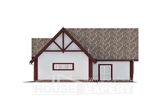 145-002-Л Проект гаража из арболита Симферополь, House Expert